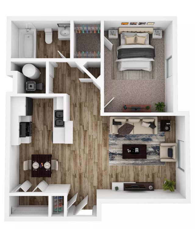 1 Bed 1 Bath main photo