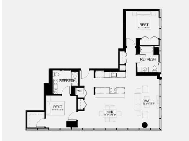 2 Bed 2 Bath main photo