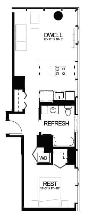 Junior (Studio) 1 Bed main photo