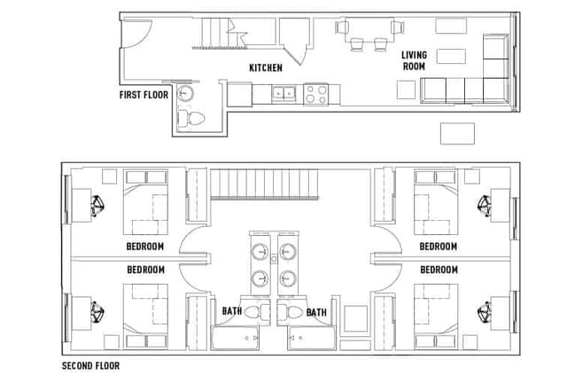 Room in 4 Bed - 2.5 Bath Townhome main photo