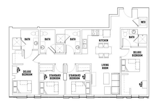Room in  4 Bed - 4 Bath C main photo
