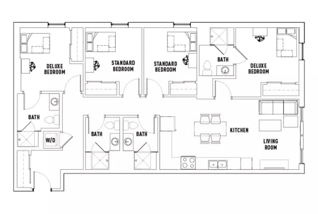 Room in 4 Bed - 4 Bath D main photo