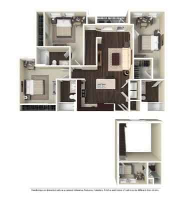Room in 4 Bedroom 4 Bathroom | C1L-A main photo