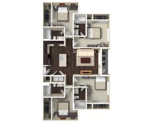 Room in 4 Bedroom 4 Bathroom | D1 main photo