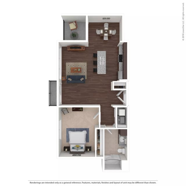 The Ramone - 1 Bed 1 Bath main photo