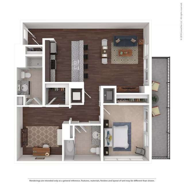 The Fuller - 1 Bed 2 Bath main photo