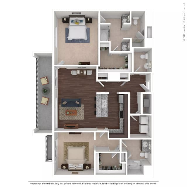 The Faulkner - 2 Bed 2.5 Bath main photo
