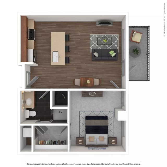 Flat #101 - 1 Bed 1 Bath main photo