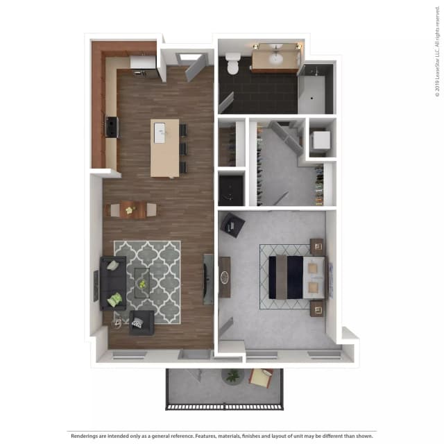 Flat #103 - 1 Bed 1 Bath main photo