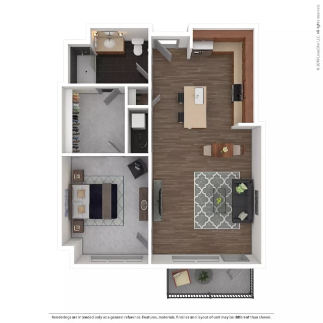 Flat #106 - 1 Bed 1 Bath main photo