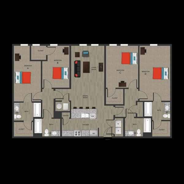 4 Bed 4 Bath main photo