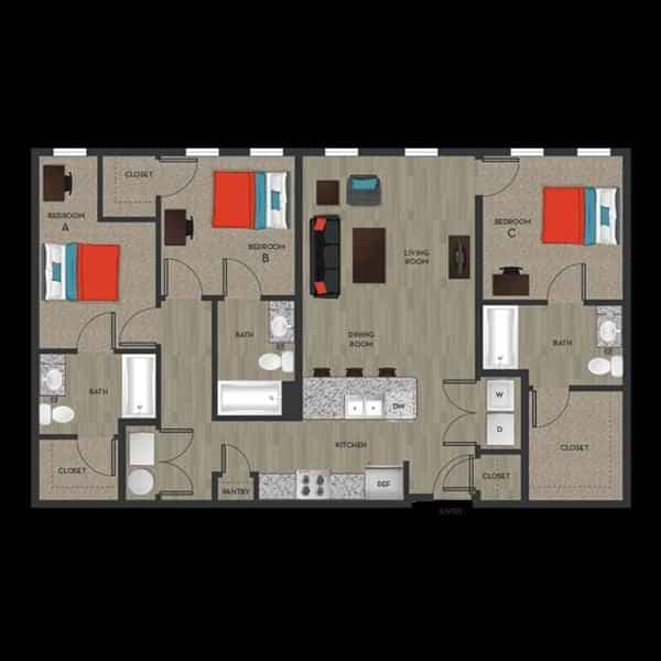 3 Bed 3 Bath main photo