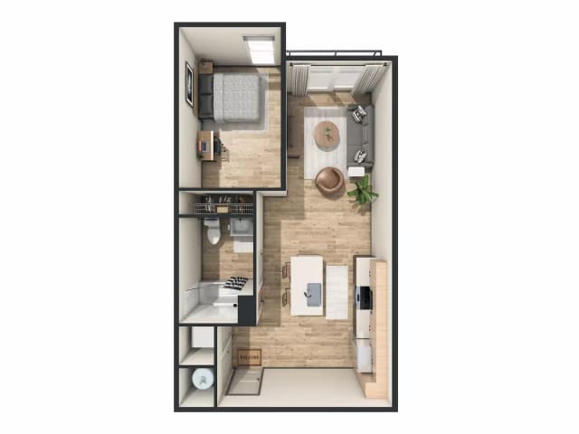 1 Bedroom 1 Bathroom | A4 main photo