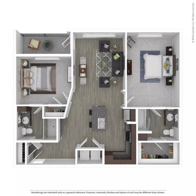 Beckett - 2 Bed 2 Bath main photo