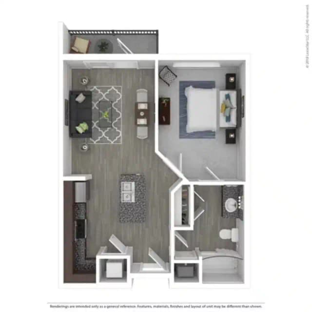 Lennon - 1 Bed 1 Bath main photo