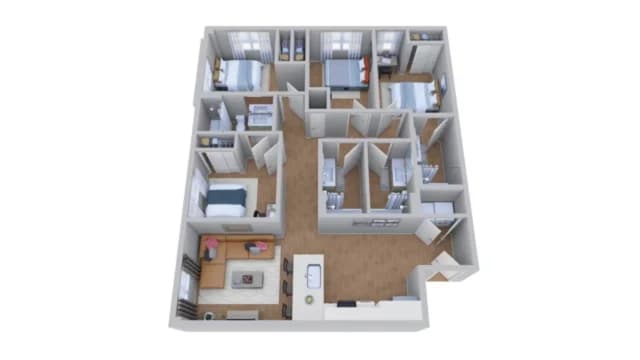 4x4 B - 4 Bedroom 4 Bathroom main photo