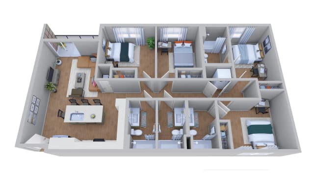 4x4 Upgrade - 4 Bedroom 4 Bathroom main photo