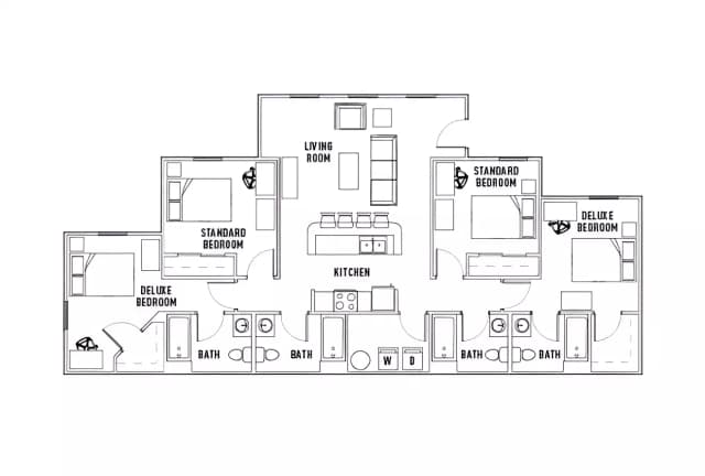 Room in 4 Bed - 4 Bath B main photo