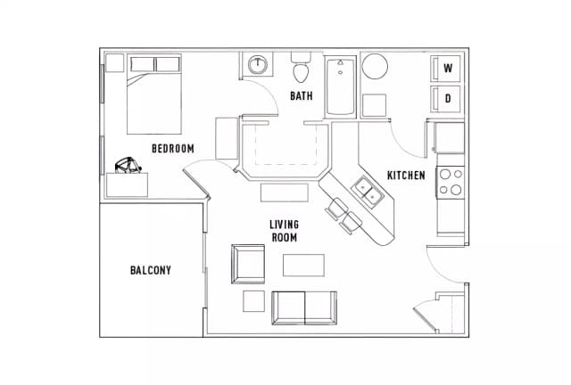 1 Bed - 1 Bath main photo