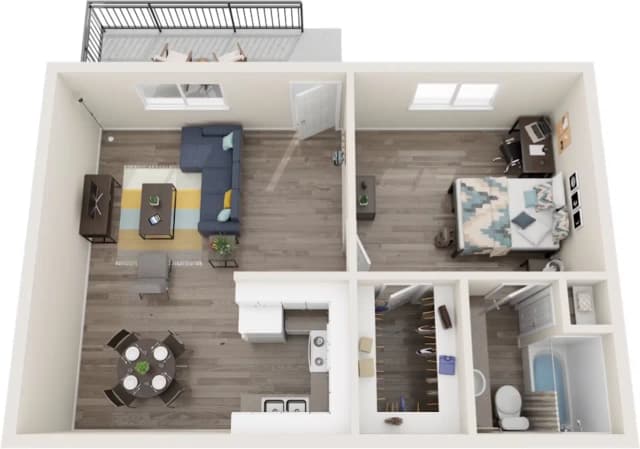 1x1 - 1 Bed 1 Bath main photo