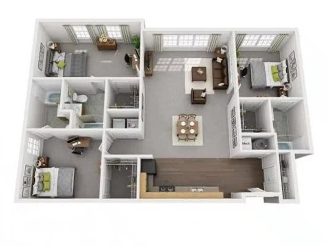 3x3 Clubhouse - 3 Bed 3 Bath main photo