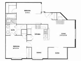 2 Bed 1 Bath main photo