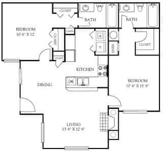 2 Bed 2 Bath main photo