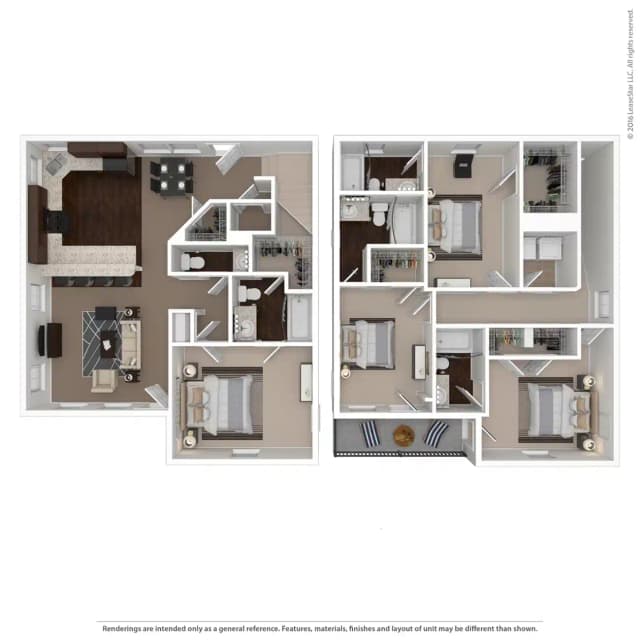 Room in 4 Bedroom 4 Bathroom | 4x4 Furnished main photo