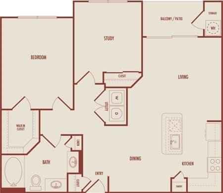 2 Bedroom 1 Bathroom main photo