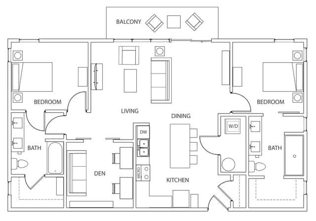 2 Bed 2 Bath main photo