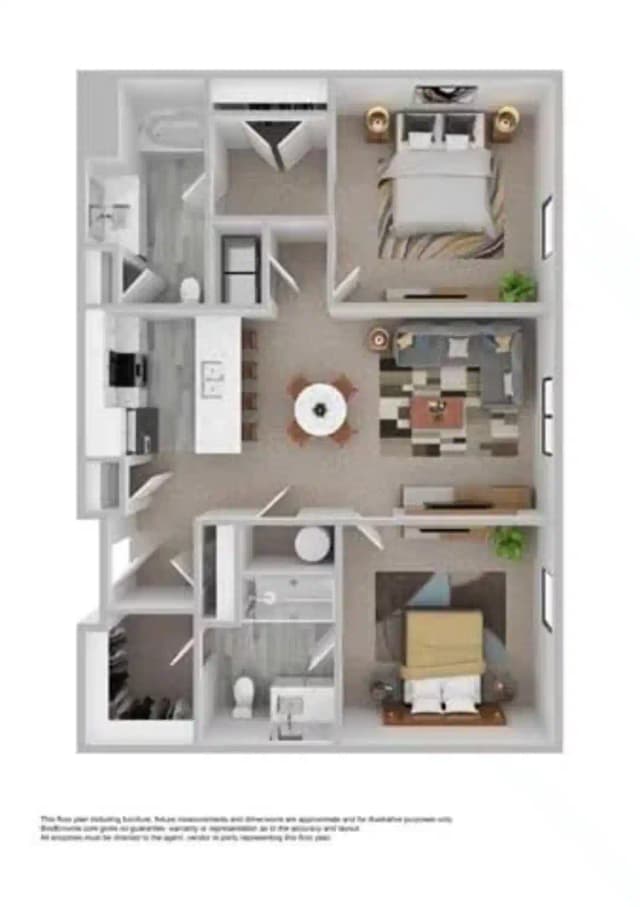 Oak - 2 Bed 2 Bath main photo