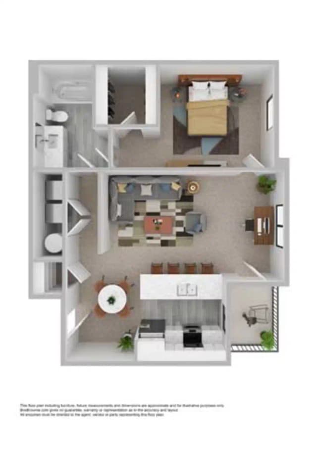 Maple - 1 Bed 1 Bath main photo