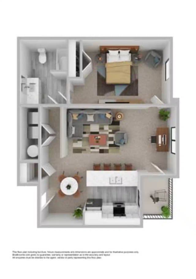Beech - 1 Bed 1 Bath main photo