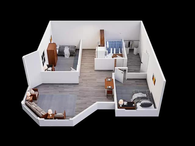 2 Beds 1 Bath main photo