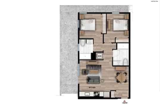 Room in 2 Bedroom 1 Bathroom main photo