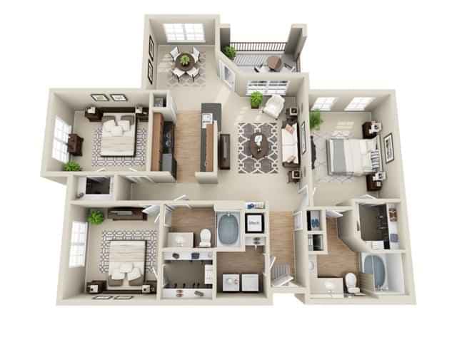 3 Beds 2 Baths main photo