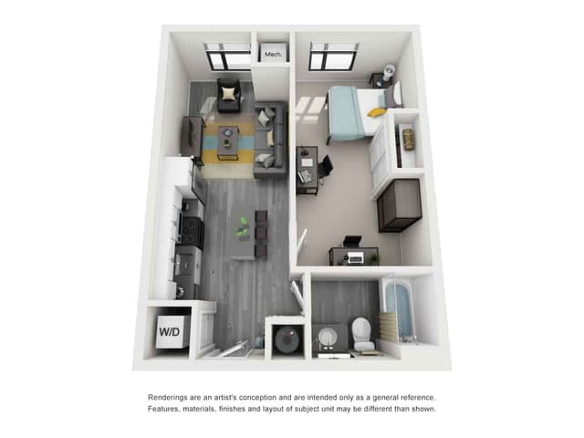 1 Bedroom 1 Bathroom main photo