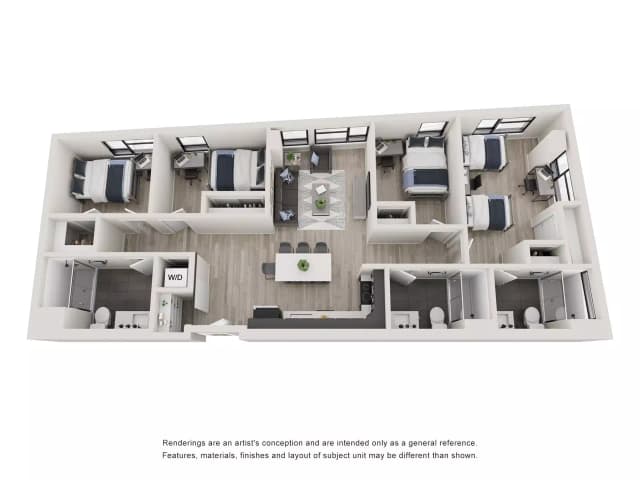 Room in A 3 Bedroom 3 Bathroom | D1x main photo