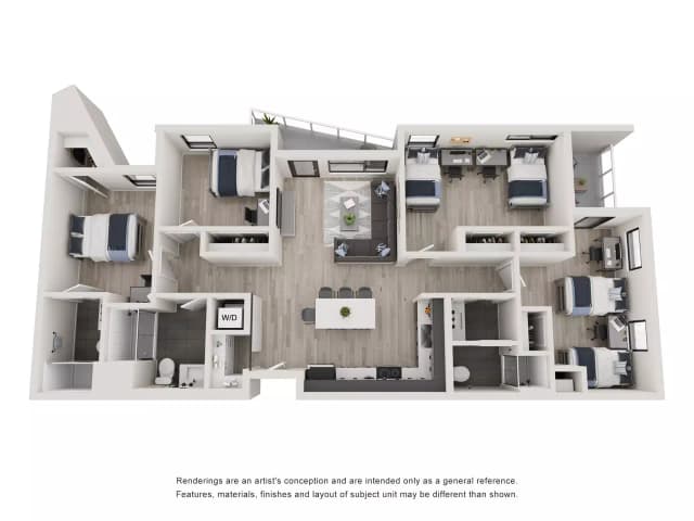 Room in A 4 Bedroom 4 Bathroom | D2 ALT main photo