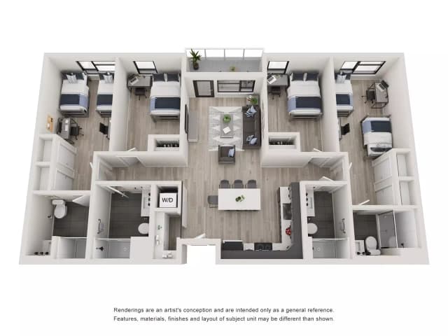 Room in A 4 Bedroom 4 Bathroom | D3 main photo