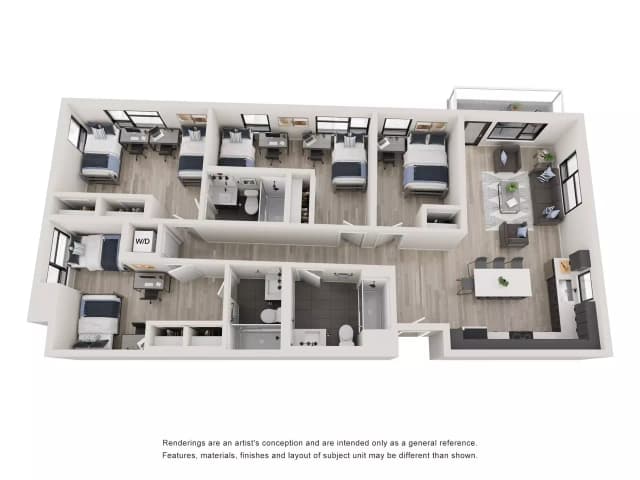 Room in A 3 Bedroom 3 Bathroom | D4 main photo