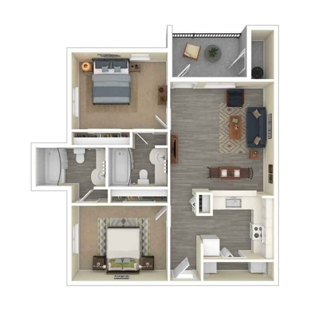 2 Bedroom 2 Bathroom main photo