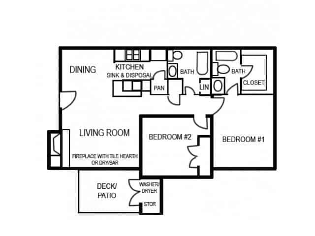 2 Beds 2 Baths main photo