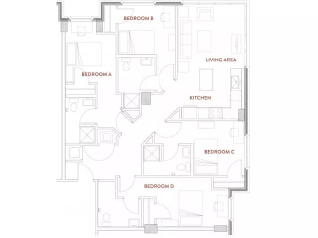 Room in A 4 Bedroom 4 Bathroom | D2 main photo