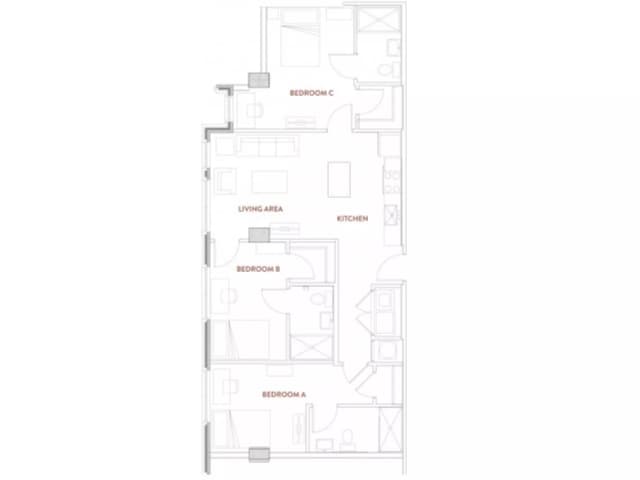 Room in A 3 Bedroom 3 Bathroom | C1 main photo