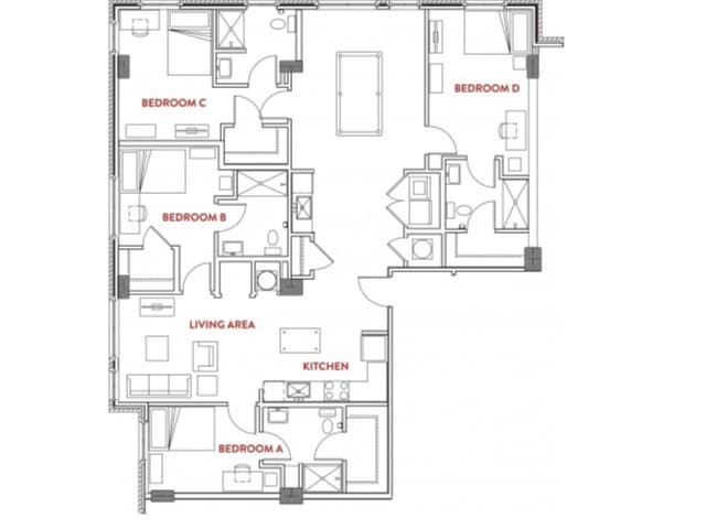 Room in A 4 Bedroom 4 Bathroom | D3 main photo