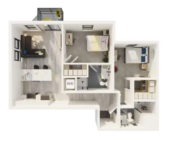 2 Bed 2 Bath - The Lolla H main photo