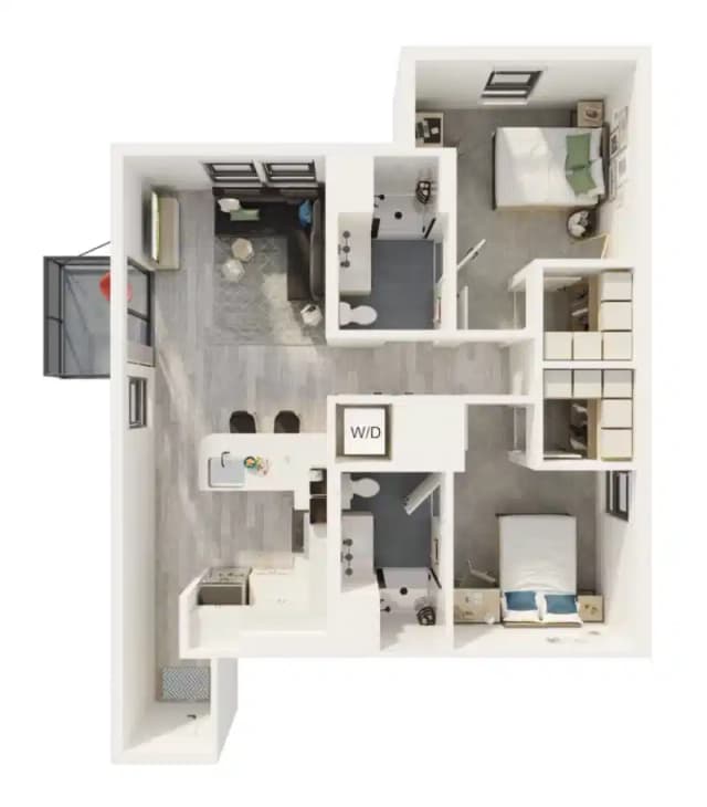 2 Bed 2 Bath - The Lolla G main photo