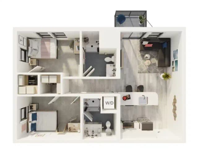 2 Bed 2 Bath - The Lolla B main photo