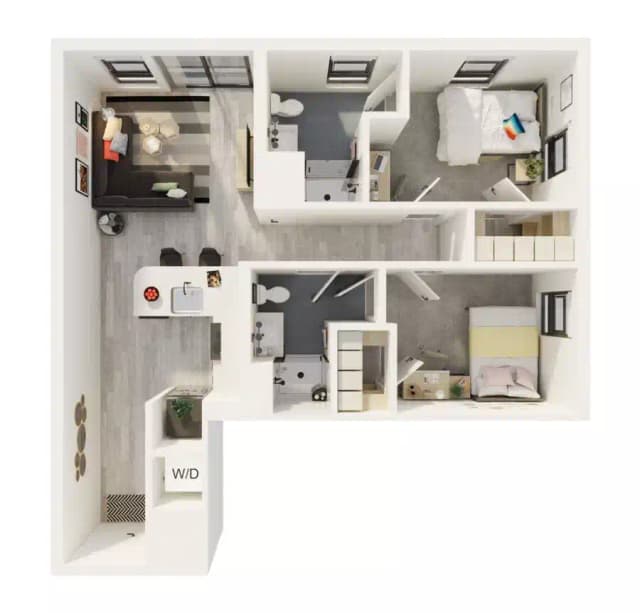 2 Bed 2 Bath - The Lolla C main photo